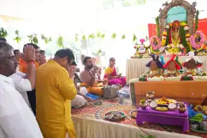 MLA Shri Ganesh Takes Part in Religious Events in Secunderabad