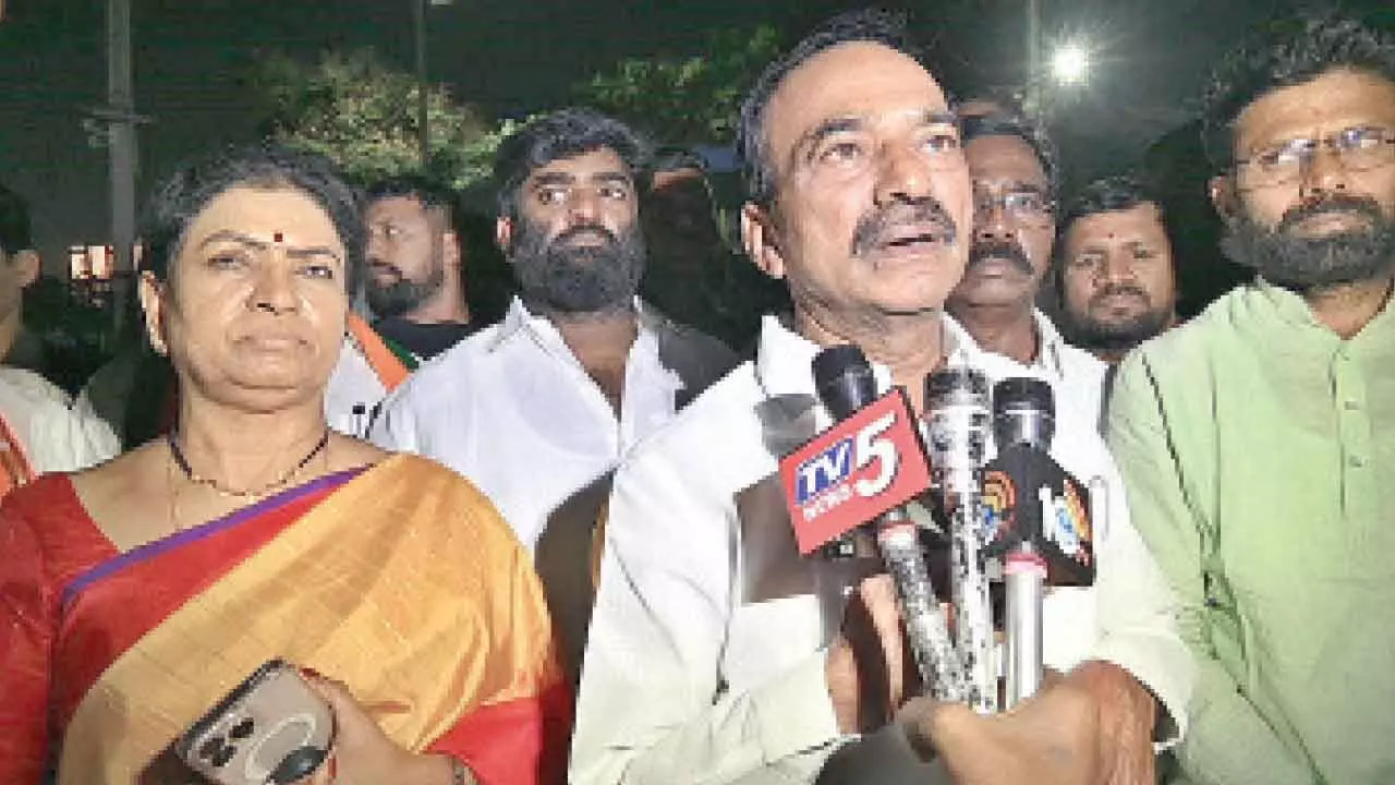 Police Detain MPs Eatala and Aruna in Preventive Action