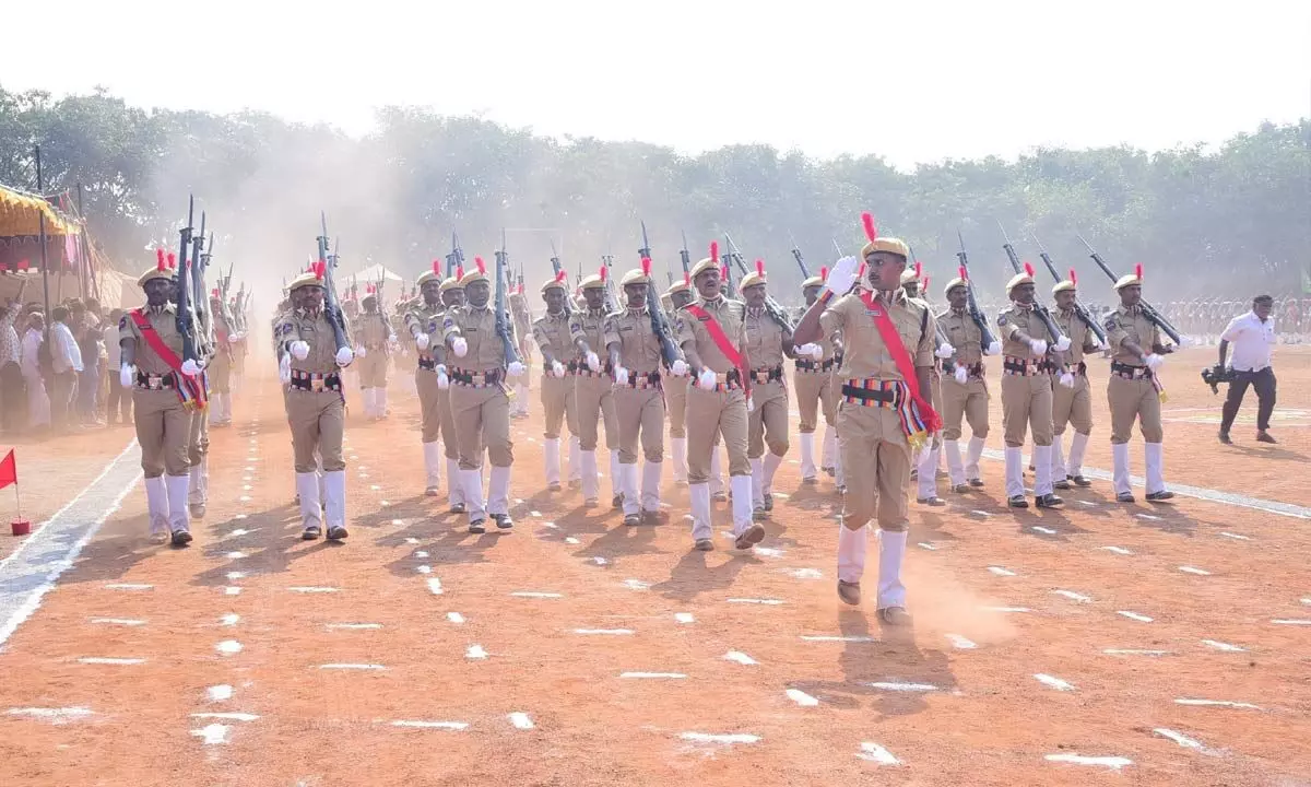 Police Officers Encouraged to Enhance Public Image During Passing Out Parade in Karimnagar