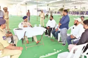 Rachakonda Police Commissioner Reviews Preparations for Jamaat-e-Islami Hind National Meet