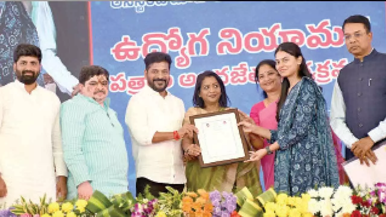 Revanth Hits Back at BRS, Claims Only Four Members of KCR’s Family Lost Jobs