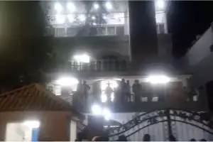 RS Activists Gather at KTR’s Residence Amid Speculation of BRS Leader’s Arrest