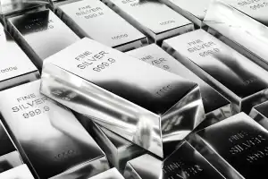 Silver prices in Hyderabad fall to a one-month low at Rs 97,900 per kg