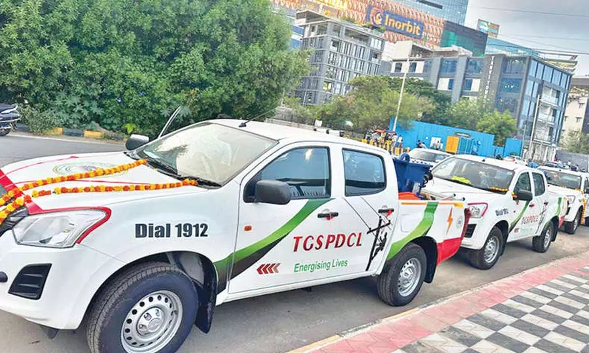 TGSPDCL Rolls Out 101 ERT Vehicles
