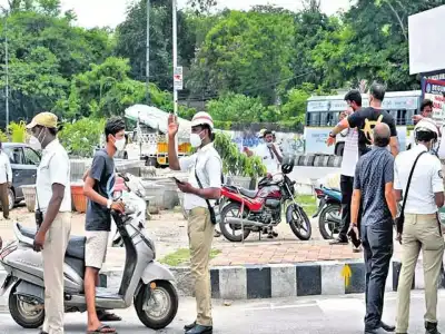 Traffic police cracking down on reckless drivers