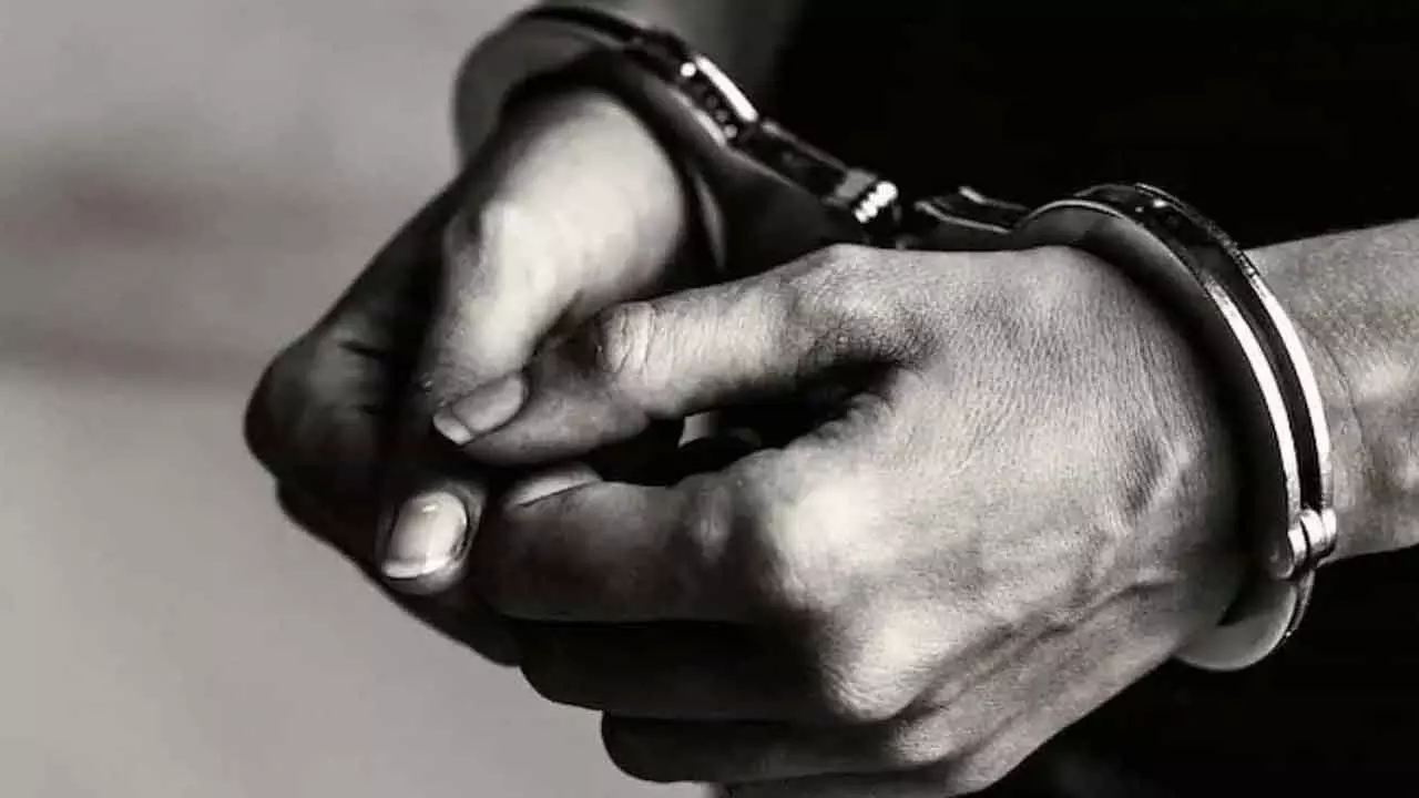 Two Arrested, Three Pistols Seized in Extortion Case