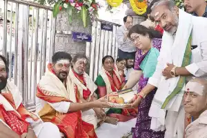 Vemulawada Temple Town Set for Transformation with ₹7,000 Crore Development Projects