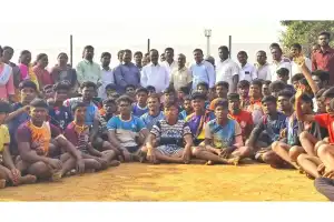22 players chosen for kabaddi tournament in Bhupalapally
