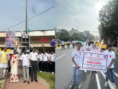 Avinash College of Commerce Marks World AIDS Day with Awareness Rally
