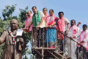BRS demands release of Lagacherla farmers