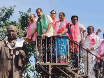 BRS demands release of Lagacherla farmers