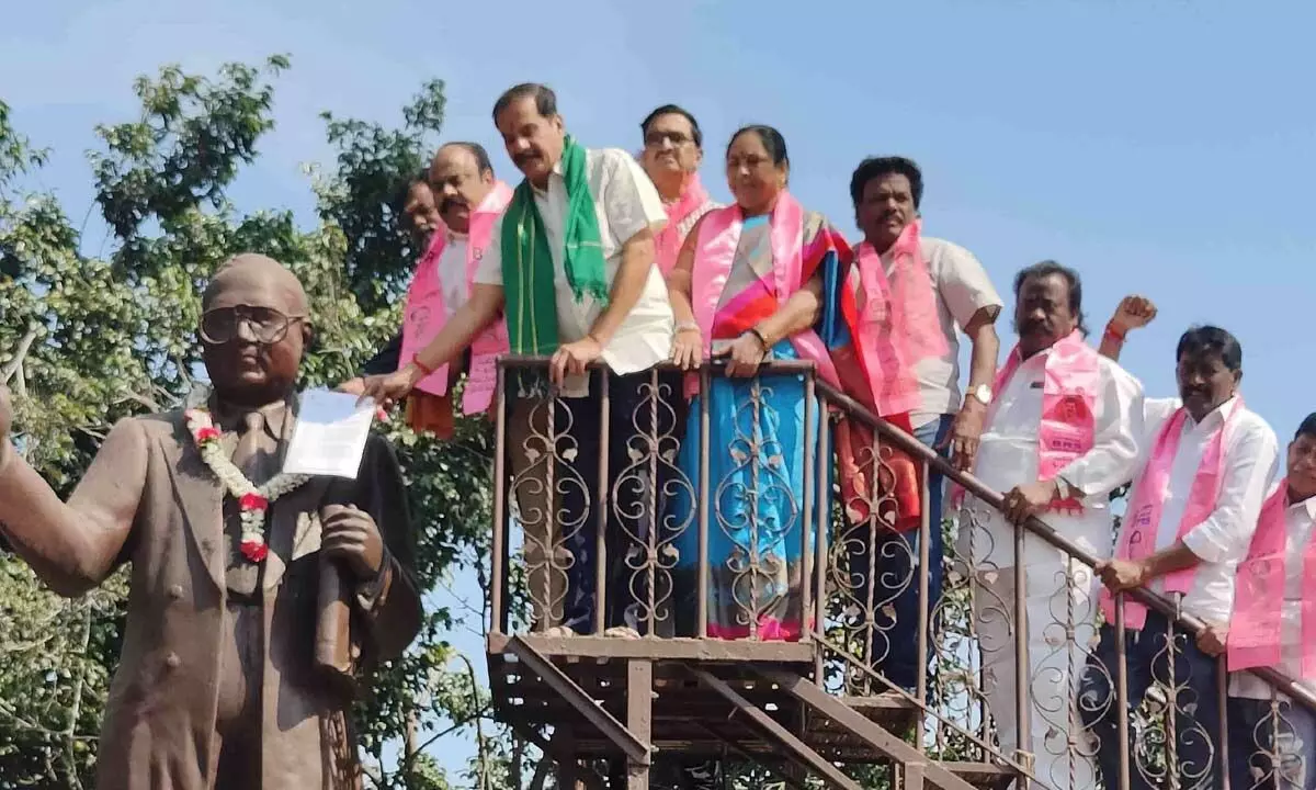 BRS demands release of Lagacherla farmers