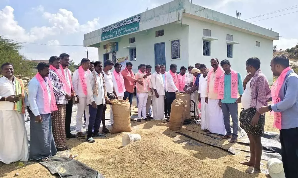 BRS Leader Basu Hanumanthu Naidu Calls for Fair Support for Telangana Paddy Farmers