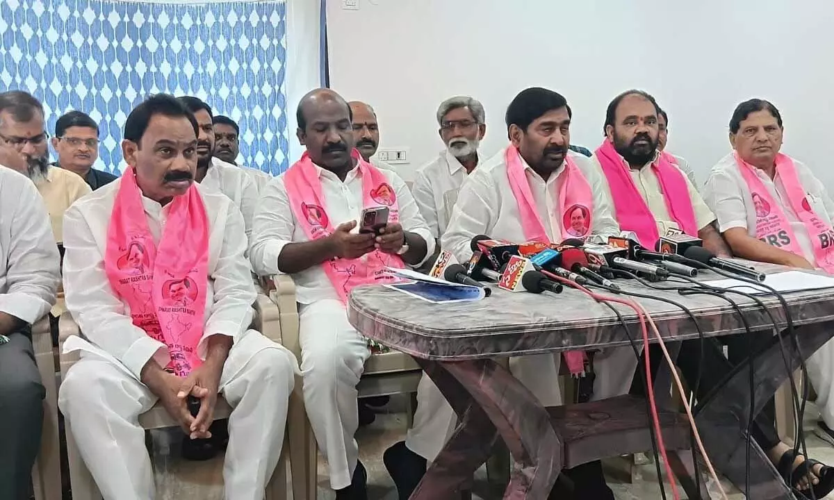 BRS leaders criticize CM's comments