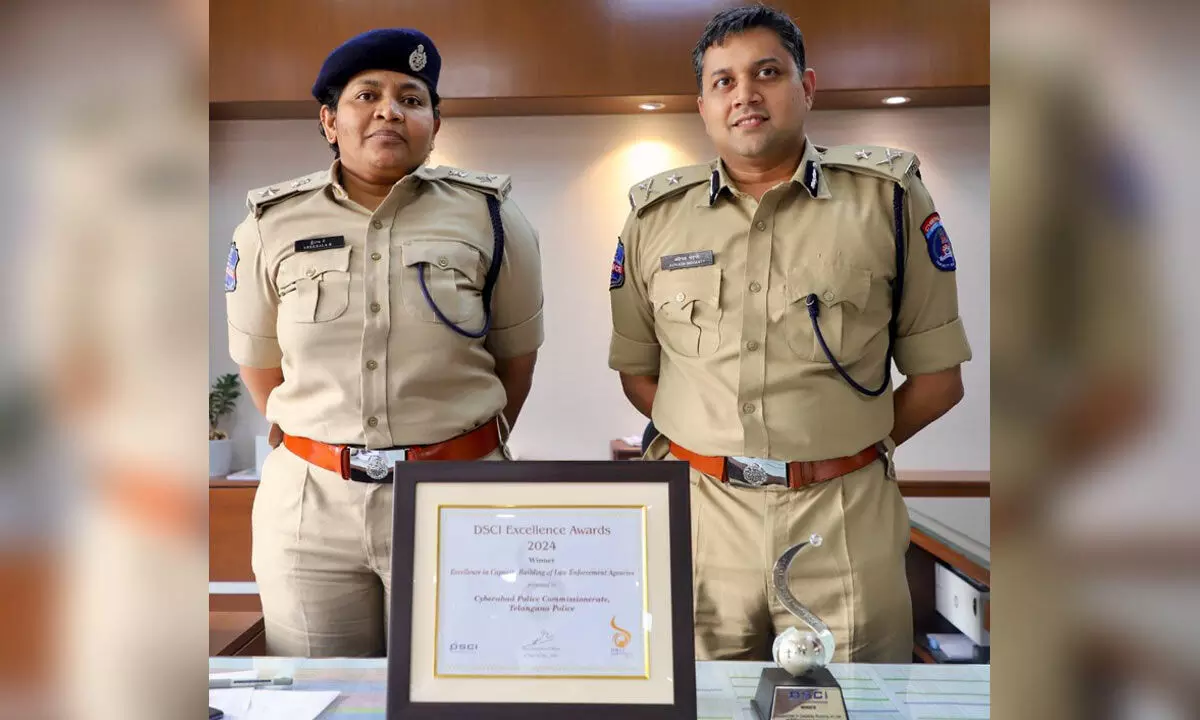 Cyberabad Police wins DSCI Excellence Award 2024