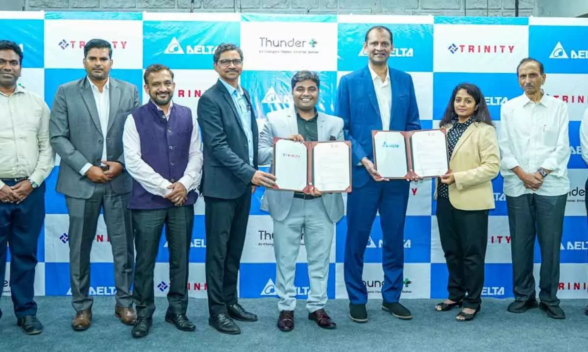 Delta Electronics Teams Up with ThunderPlus to Boost EV Charging in India