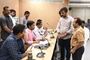 District Collector Adarsh Surabhi urges timely resolution of public complaints