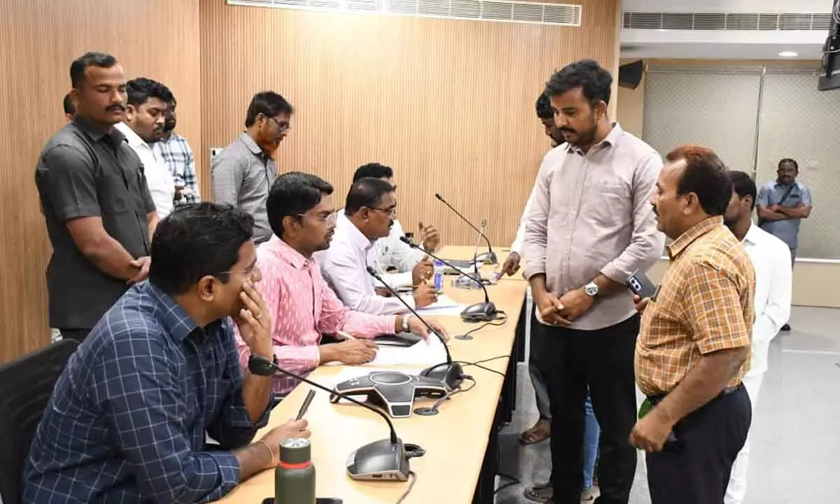 District Collector Adarsh Surabhi urges timely resolution of public complaints