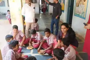 District Judge Ganta Kavitha Devi Visits Gadwal Government School for Surprise Inspection
