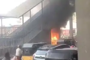 Fire Break at Malakpet Metro Station Sparks Panic