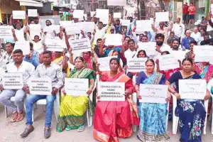 Goshamahal residents protest new OGH building plans
