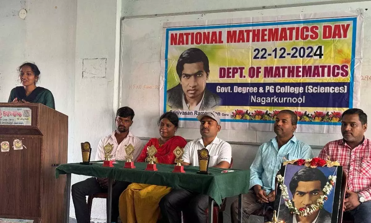 Government Science Degree College Hosts Grand Mathematics Day Celebrations