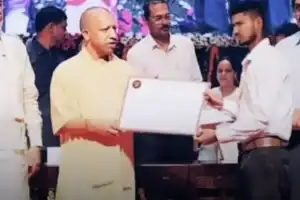 Hari Krishna from Tandrapadu Wins National Athletics Title for Telangana