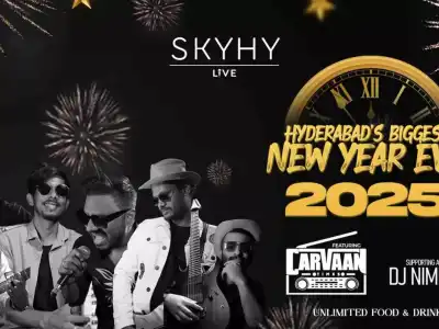 Hyderabad’s Biggest New Year Eve Party SkyHyLive NY2025