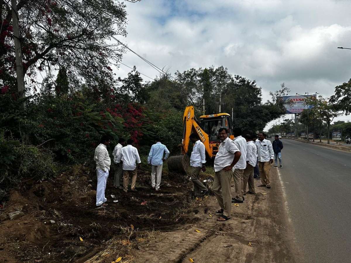 NH-163 Road Widening Work Begins a Day After Chevella Accident
