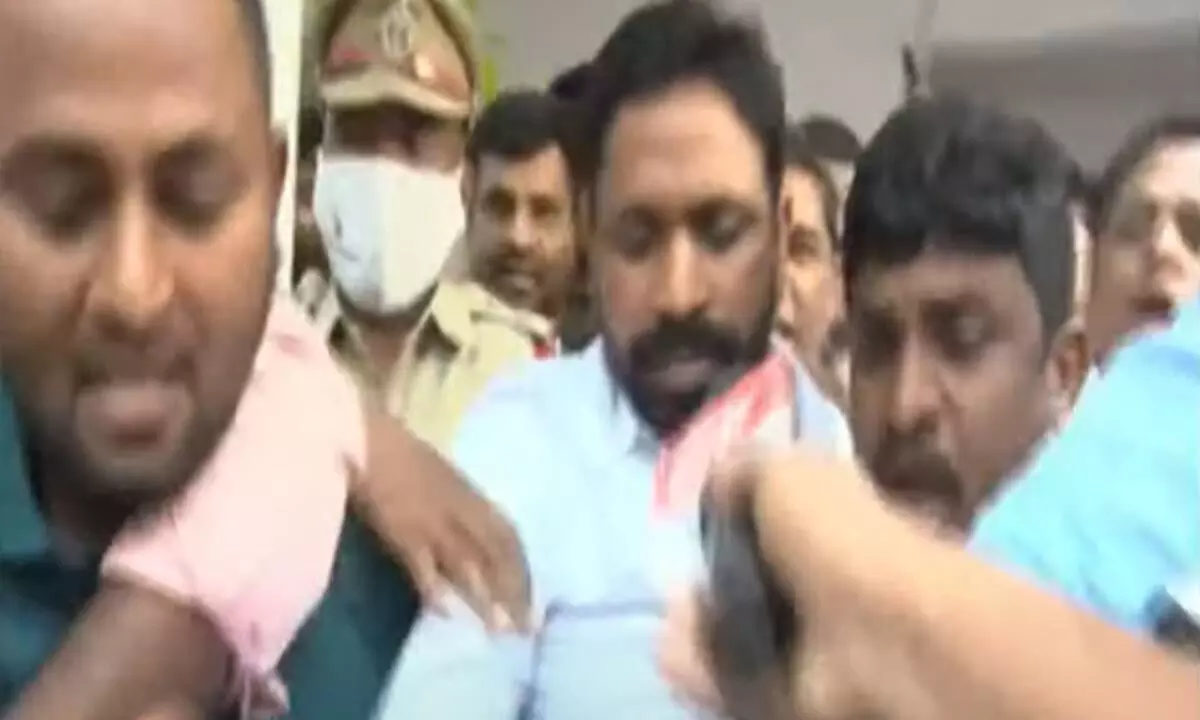 KTR Criticizes Errolla Srinivas’s Arrest, Calls it Unfair