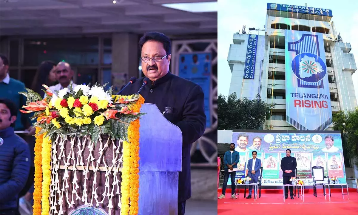 Massive Celebrations of Praja Palana – Praja Vijayotsavaalu Held at Telangana Bhavan