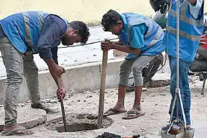 Metro Water Board’s desilting work in the city progressing slowly