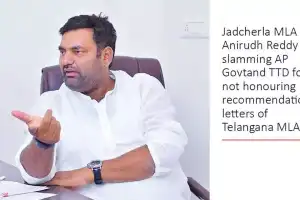 MLA Anirudh slams TTD board
