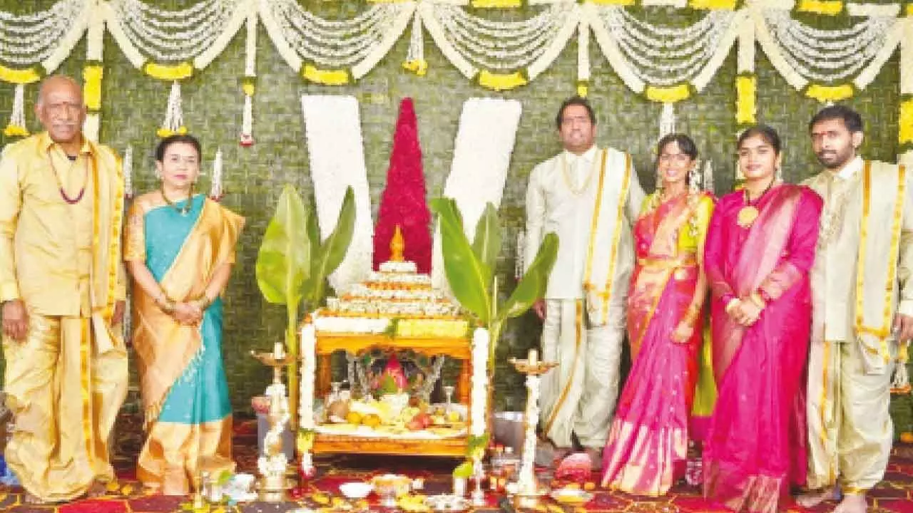 MLA Yasaswini performs ritual for public welfare