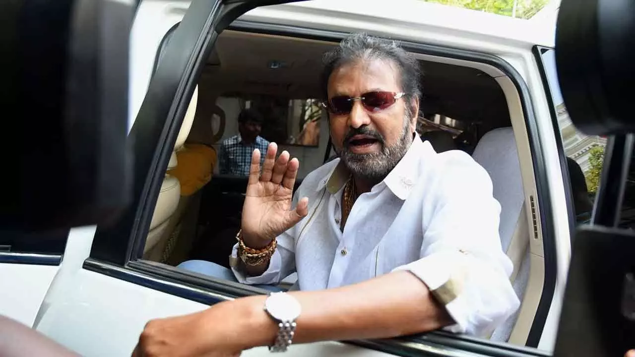 Mohan Babu’s Two Guns Case Under Investigation