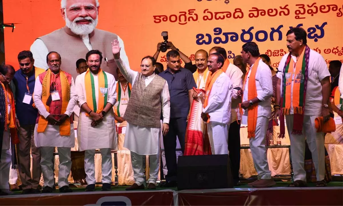 Nadda calls Congress a parasite party