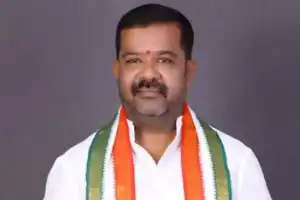 Nayini Rajender Reddy Holds Press Conference at Hanumakonda Congress Office