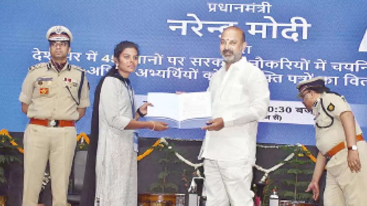 PM Modi’s Favourite Programme is Rozgar Mela: Bandi Sanjay