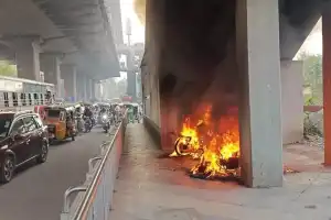 Police Arrest Zakir in Bike Arson Case Near Malakpet Metro Station