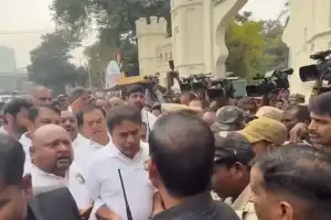 Police Detain BRS MLAs at Telangana Assembly