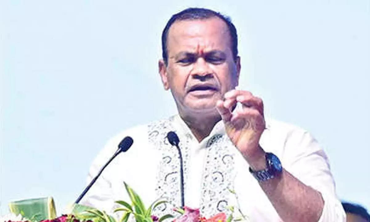 SLBC Tunnel renamed as RR Project by Minister Komatireddy