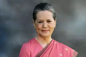 Sonia Gandhi celebrates 79th birthday at Gandhi Bhavan