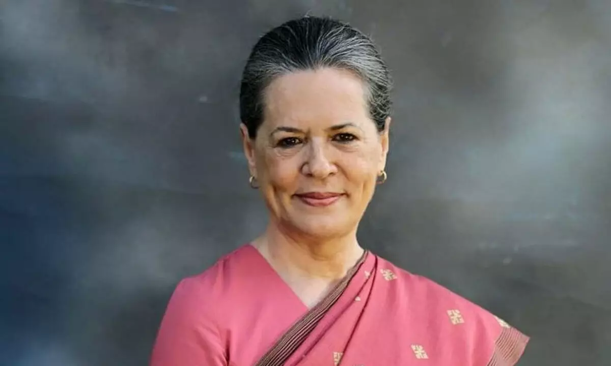 Sonia Gandhi celebrates 79th birthday at Gandhi Bhavan