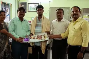 Sri Vagdevi Junior College Student Chosen for State Volleyball Tournament
