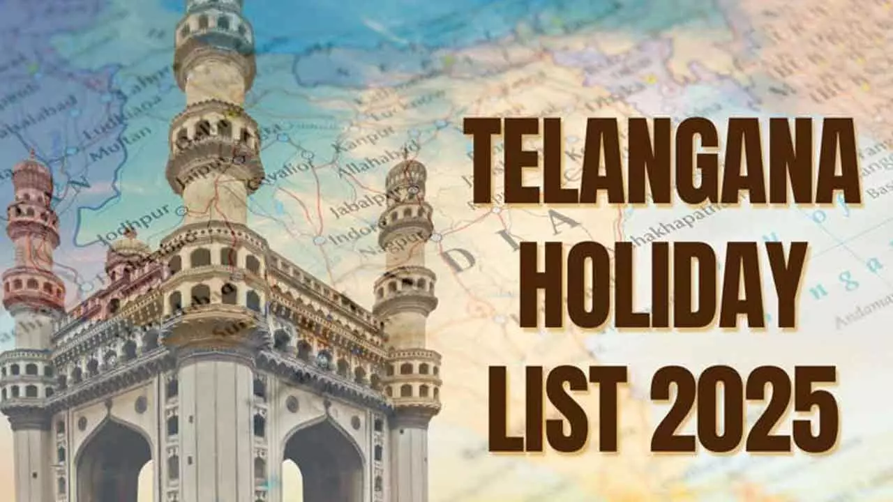 Telangana government releases 2025 holiday list