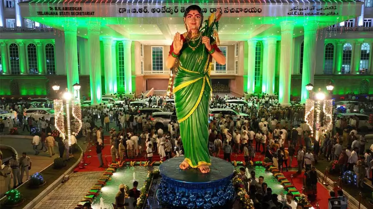 Telangana Thalli symbolizes motherhood, not a goddess, says CM