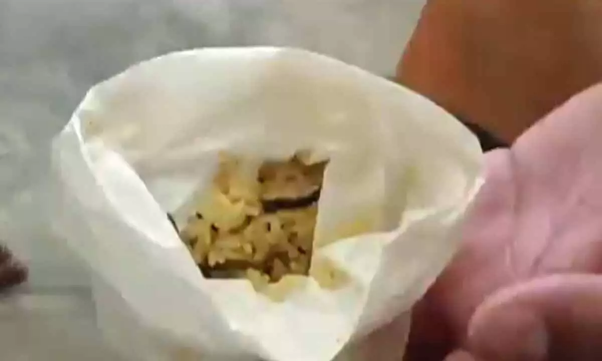 Worms Discovered in Prasadam at Komuravelli Temple