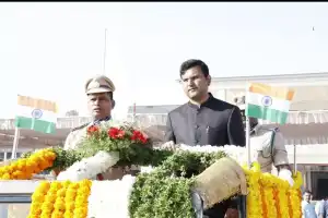 76th Republic Day Celebrated with Enthusiasm in Jogulamba Gadwal District