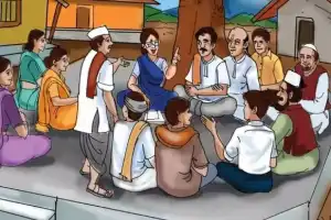 82% of villages included in Gram Sabhas