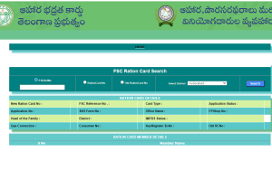 Telangana New Ration Card Form & How to Apply – Full Process Explained